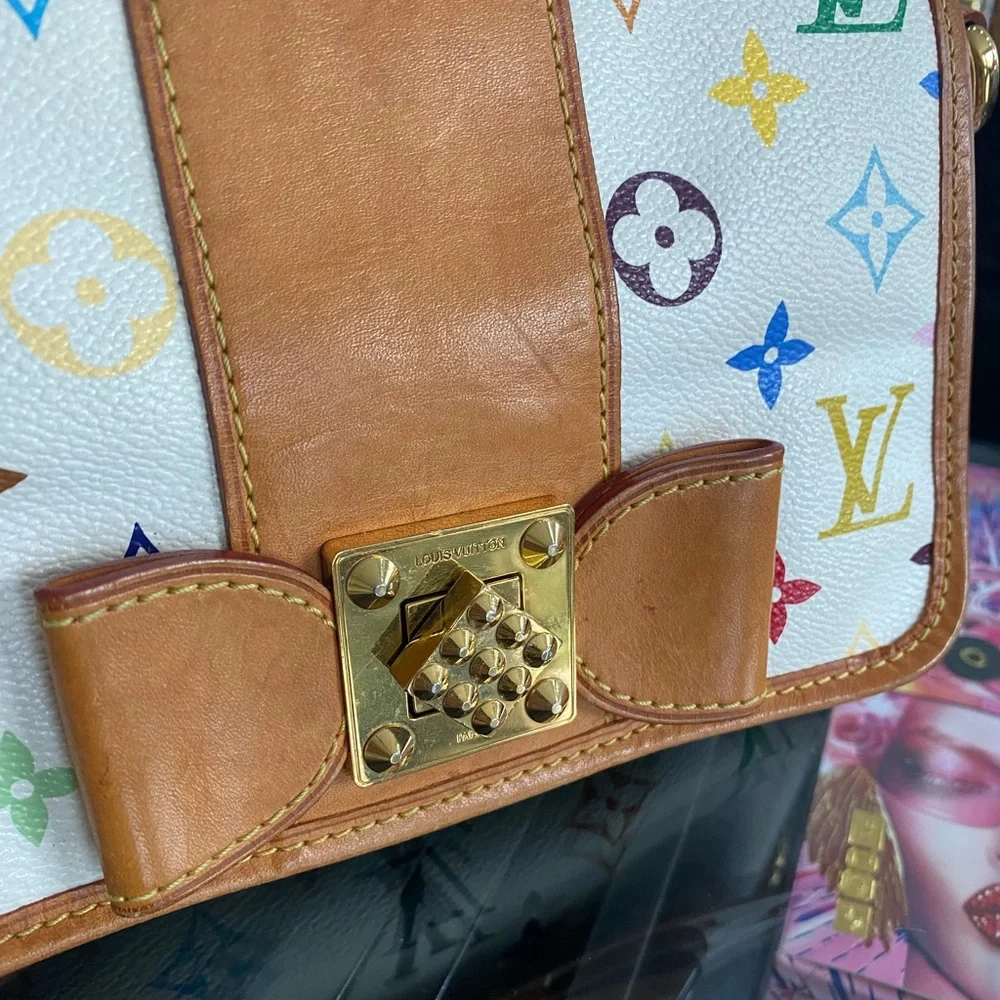 Louis Vuitton Multicolor Monogram Patti Shoulder Bag - Picture 6 of 16